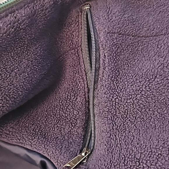 Green Blue Fleece Winter Coat - Picture 8 of 10